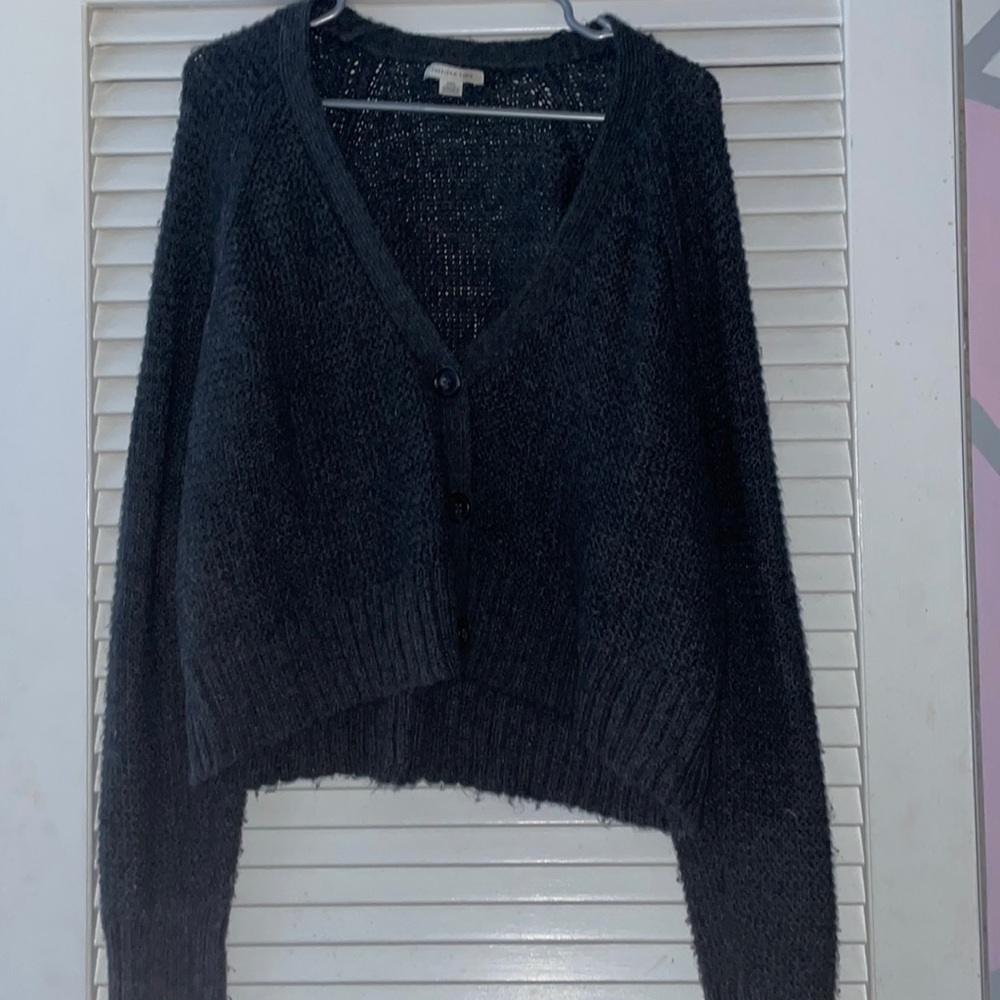 AE Button Up Cardigan Sweater